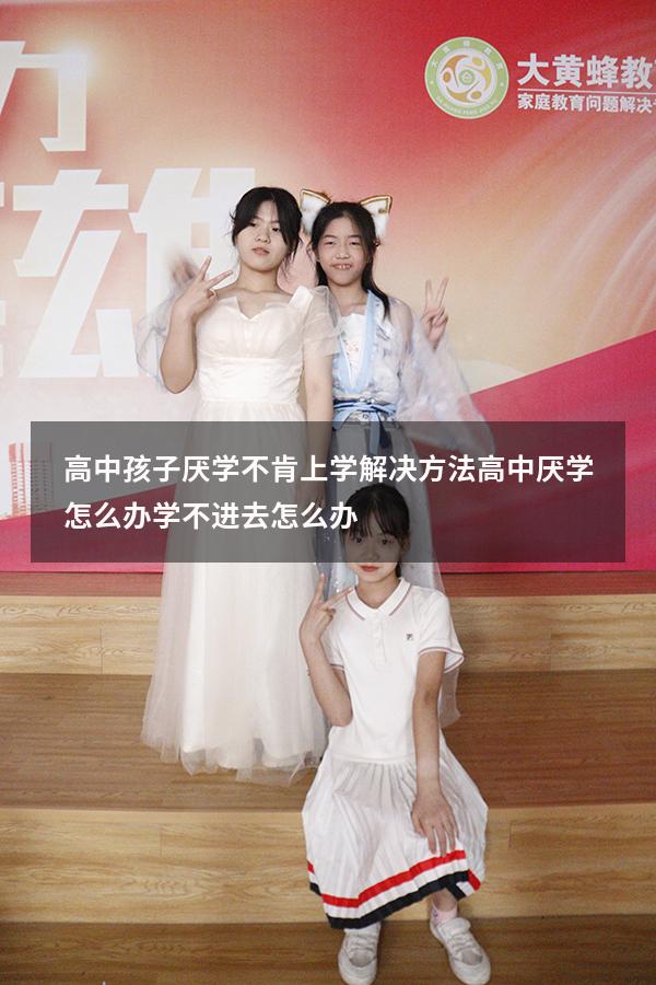 高中孩子厌学不肯上学解决方法（高中厌学怎么办 学不进去怎么办）
